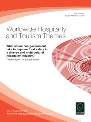 cover image of Worldwide Hospitality and Tourism Themes, Volume 7, Issue 1